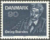Denmark 1971. Georg Brandes. 