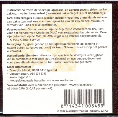 tekst AVG 3 - bezorging tekst AVG 3 - bezorging